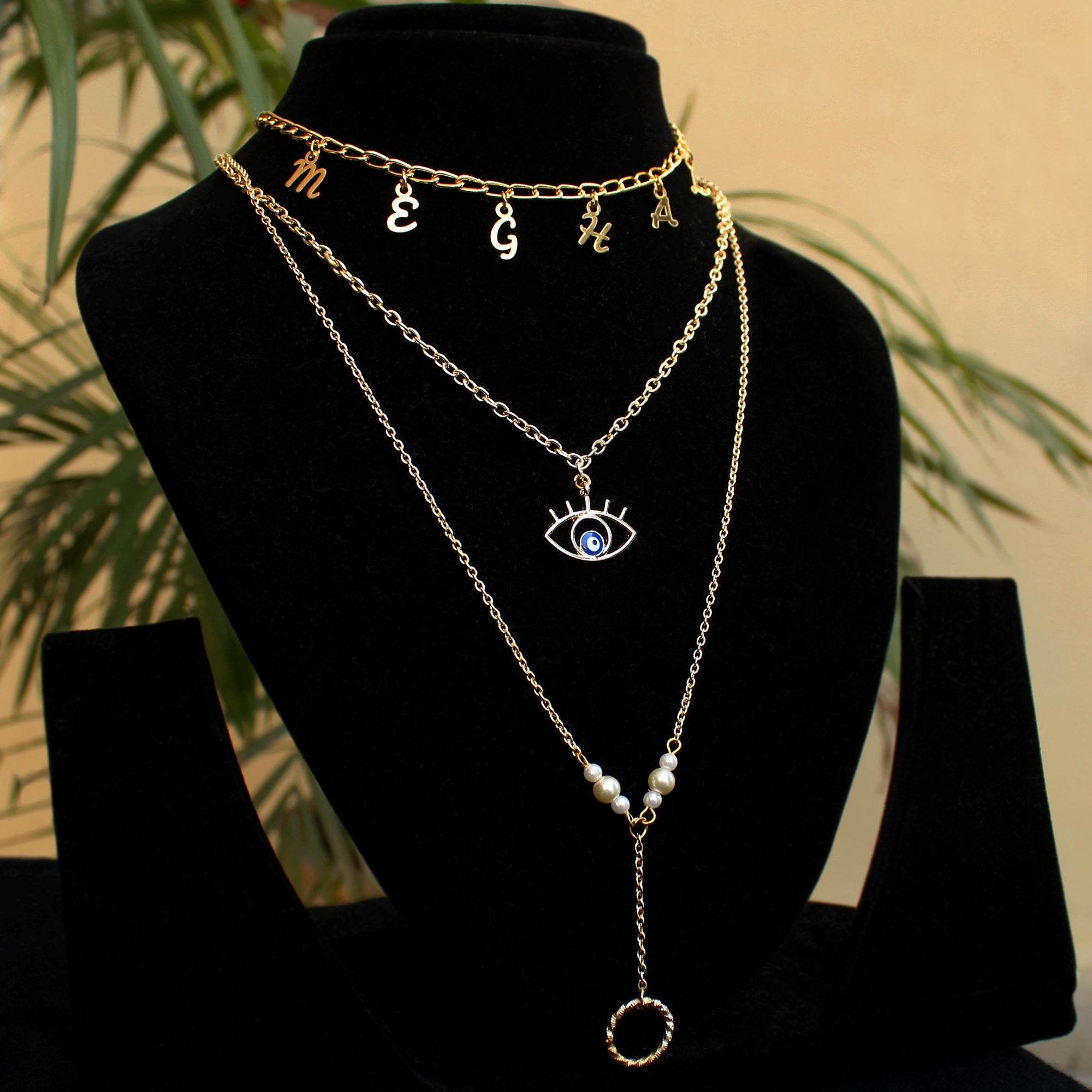 Make Your Own 3 Layer Necklace - BeAbhika.com