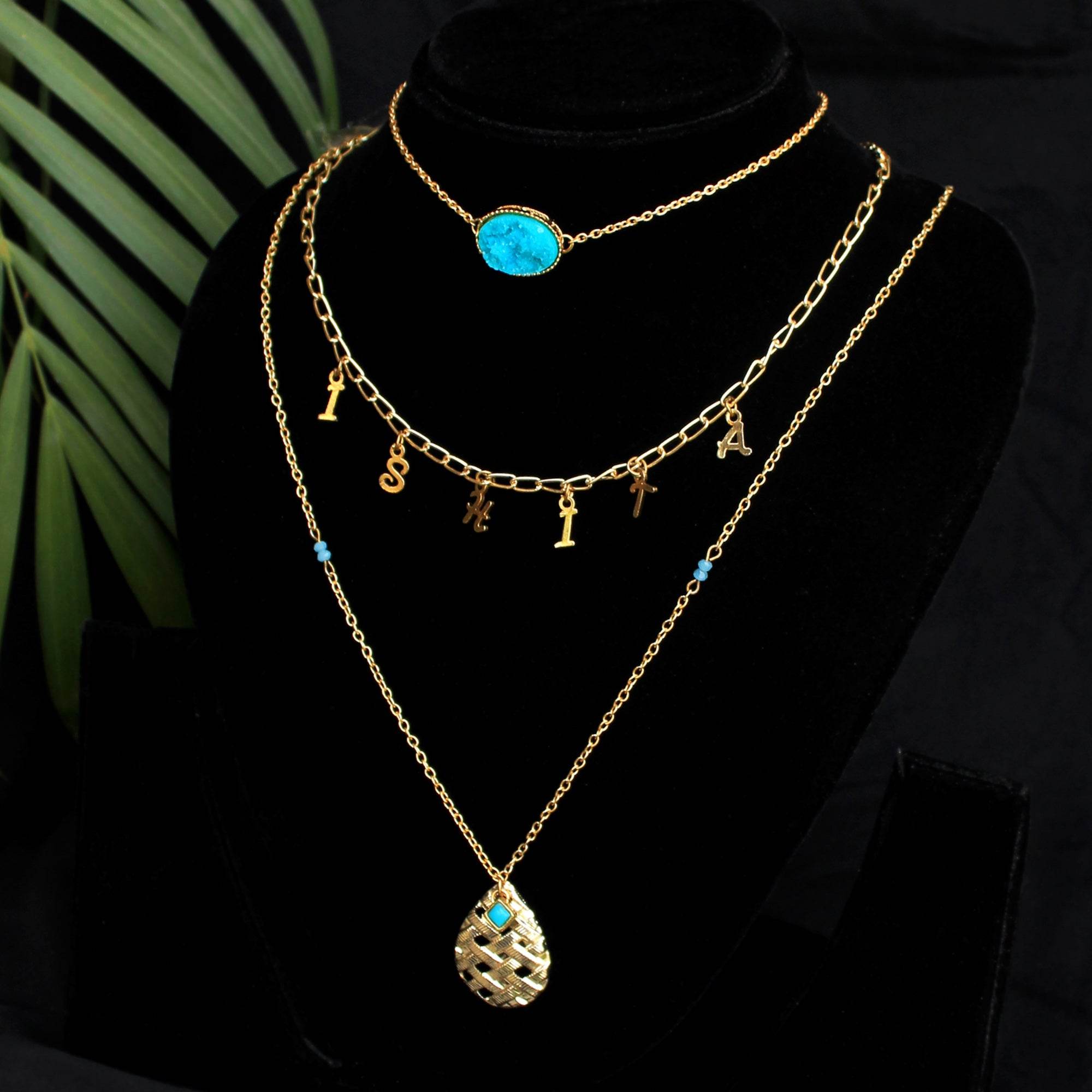 Make Your Own 3 Layer Necklace - BeAbhika.com
