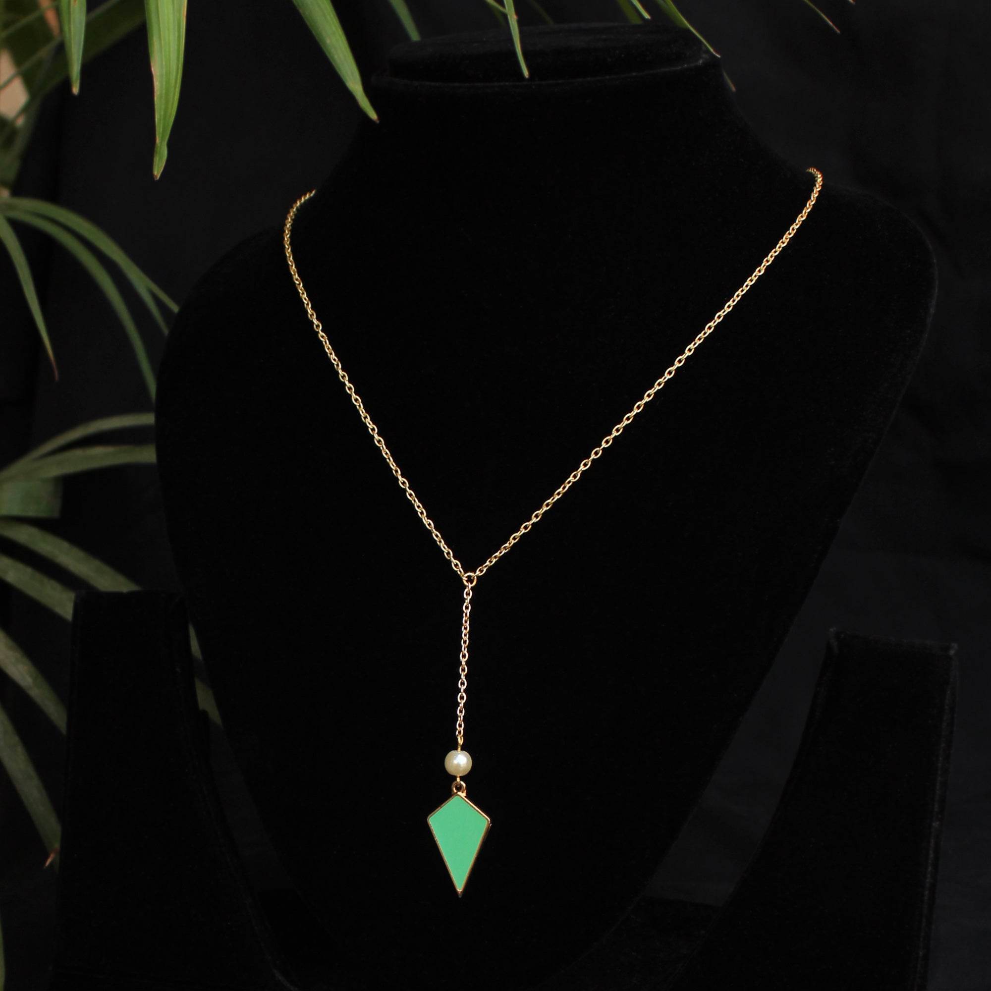 Dainty Y-Necklace - BeAbhika.com