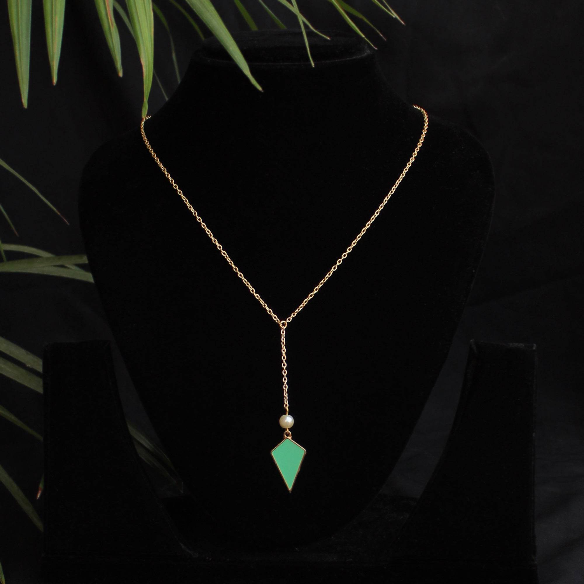 Dainty Y-Necklace - BeAbhika.com