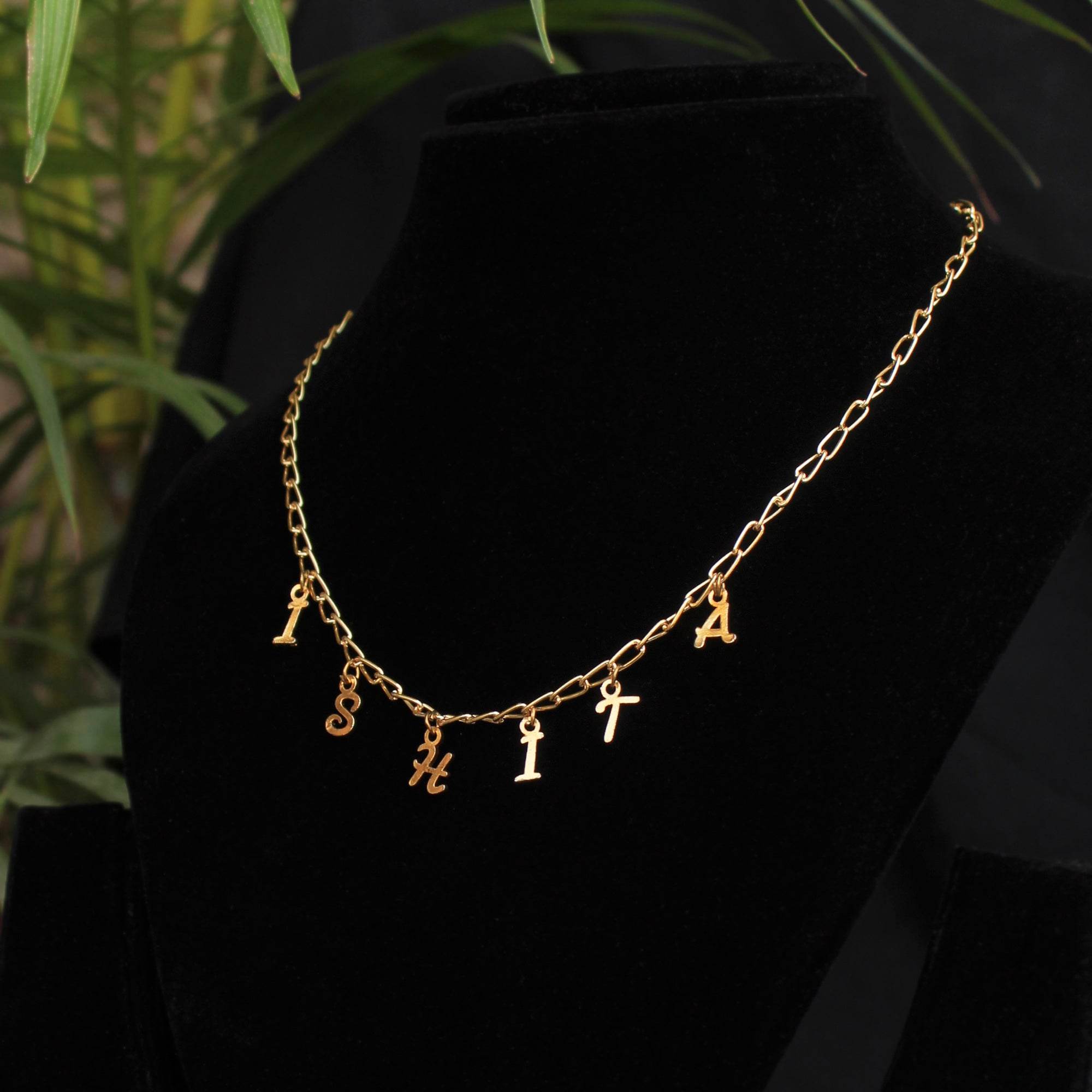 Personalized Initials Name Necklace - BeAbhika.com