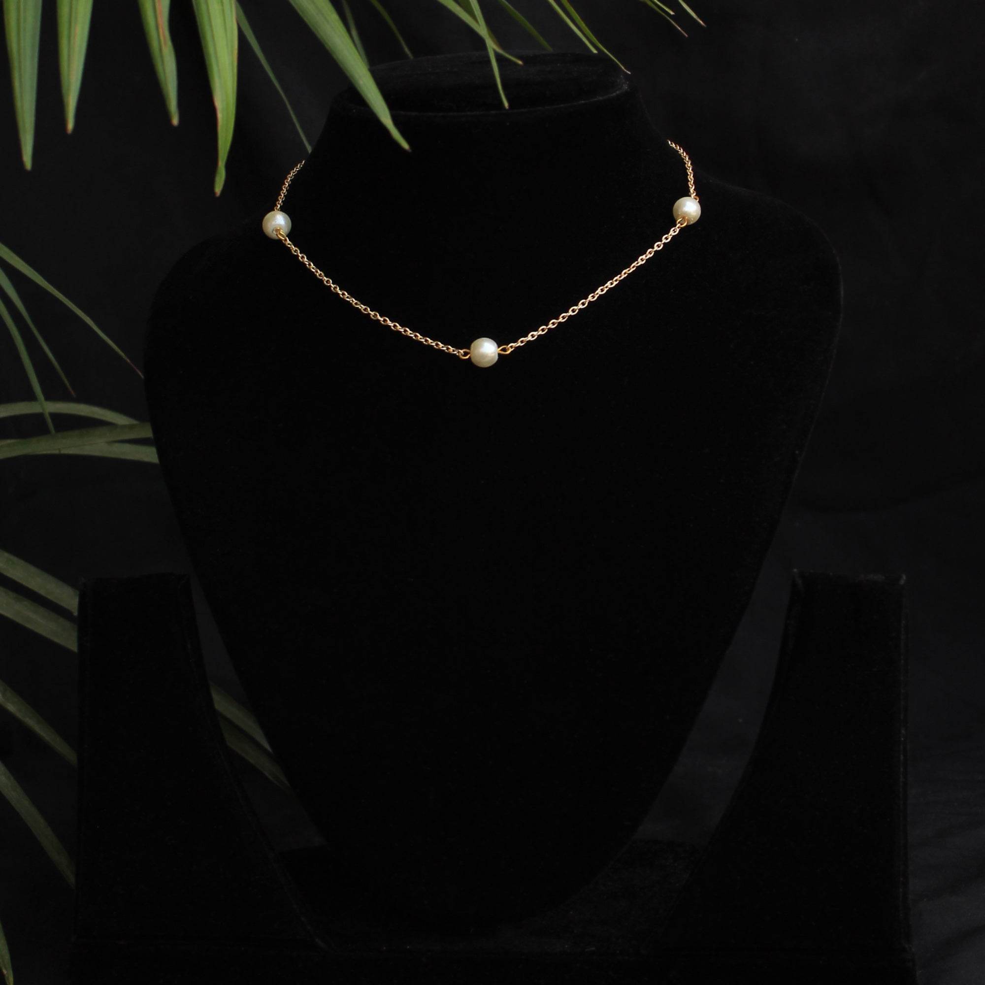 Pearly Necklace - BeAbhika.com
