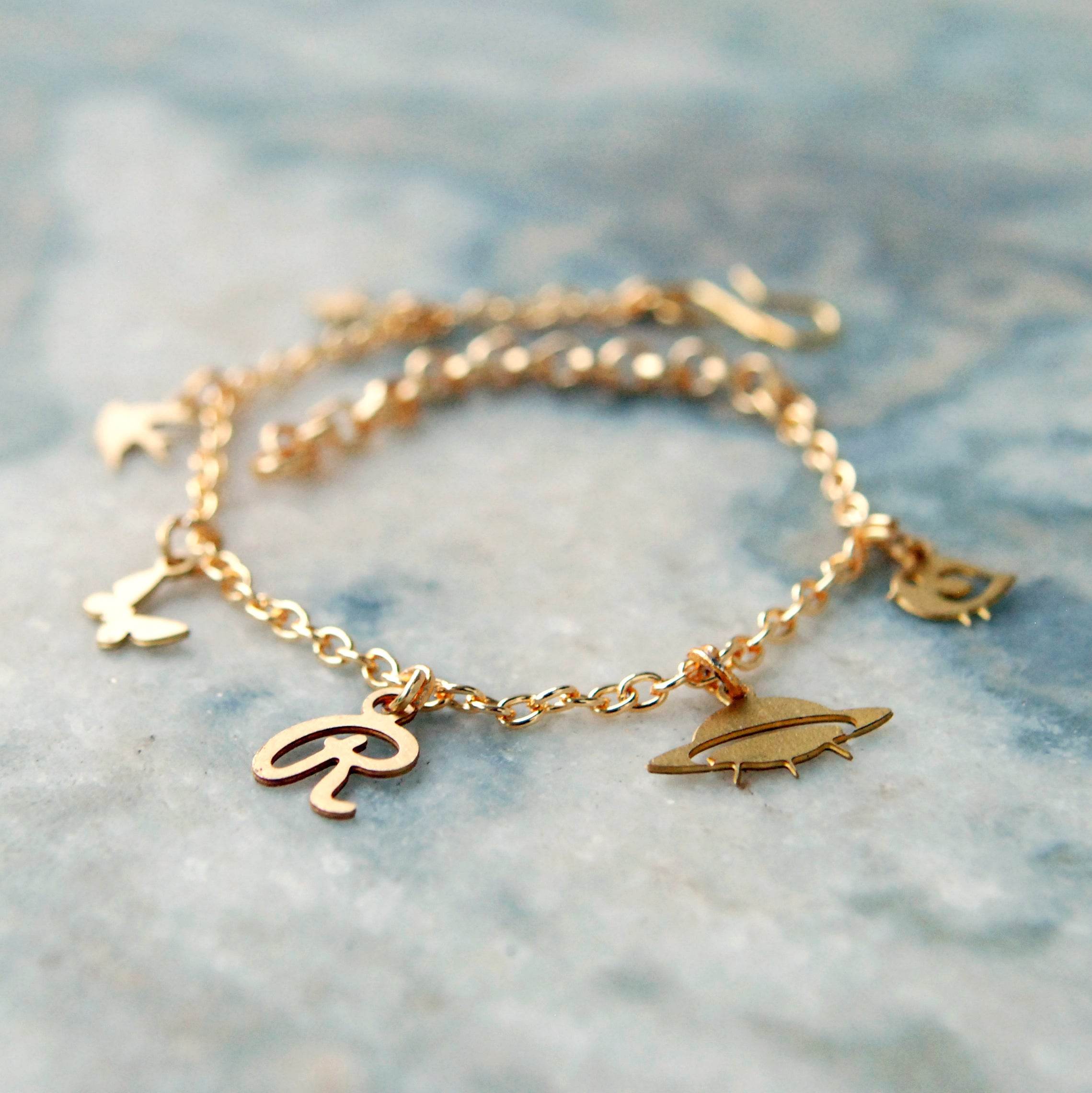 Sky Charms Personalised Bracelet - BeAbhika.com