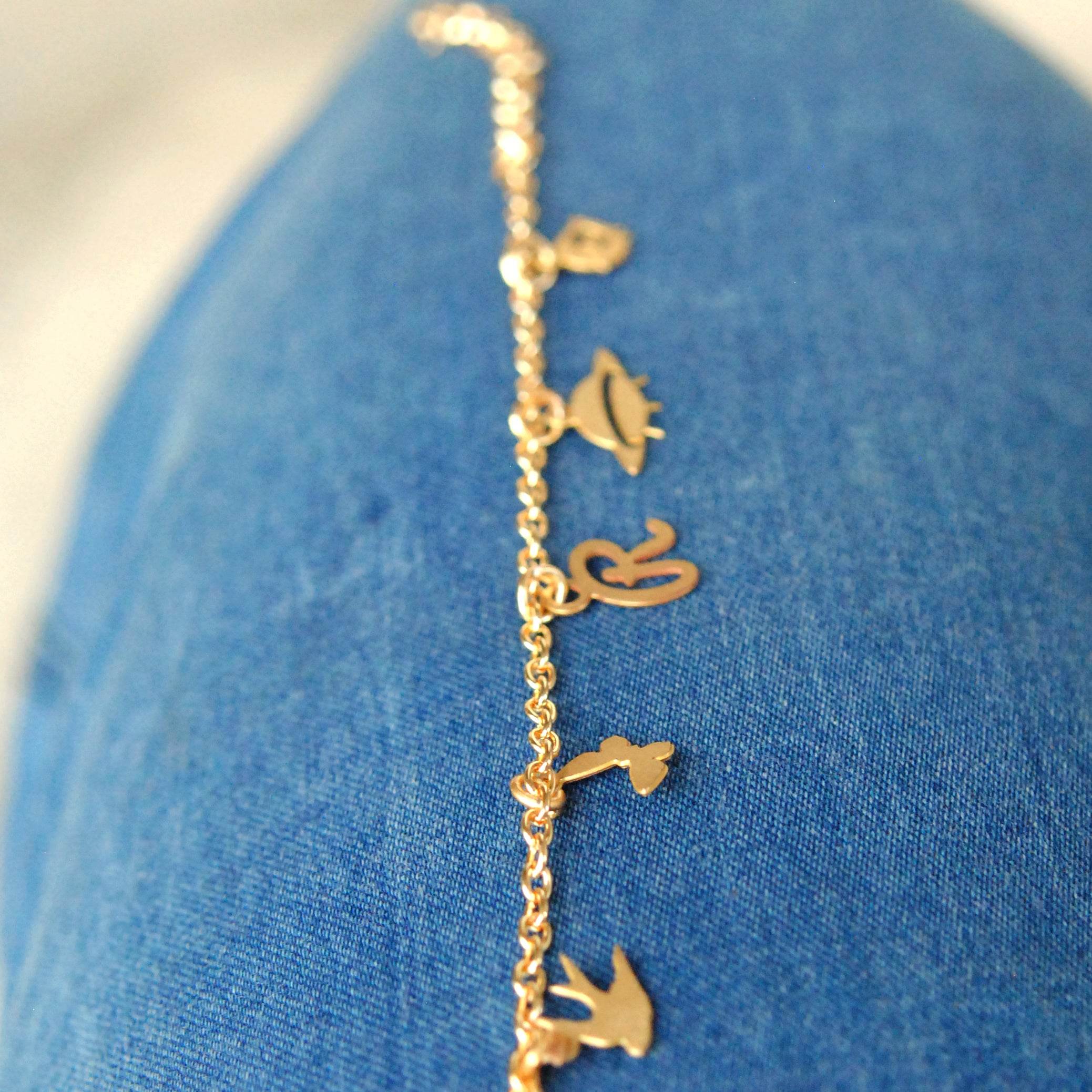 Sky Charms Personalised Bracelet - BeAbhika.com