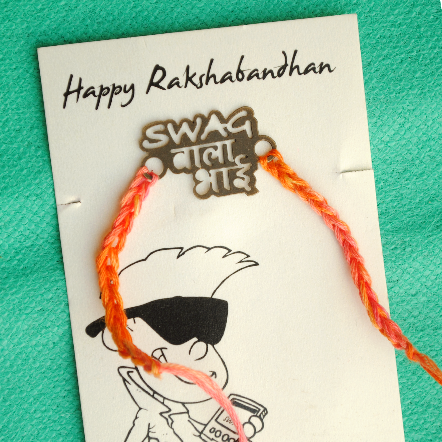 Swag Wala Bhai Quirky Rakhi