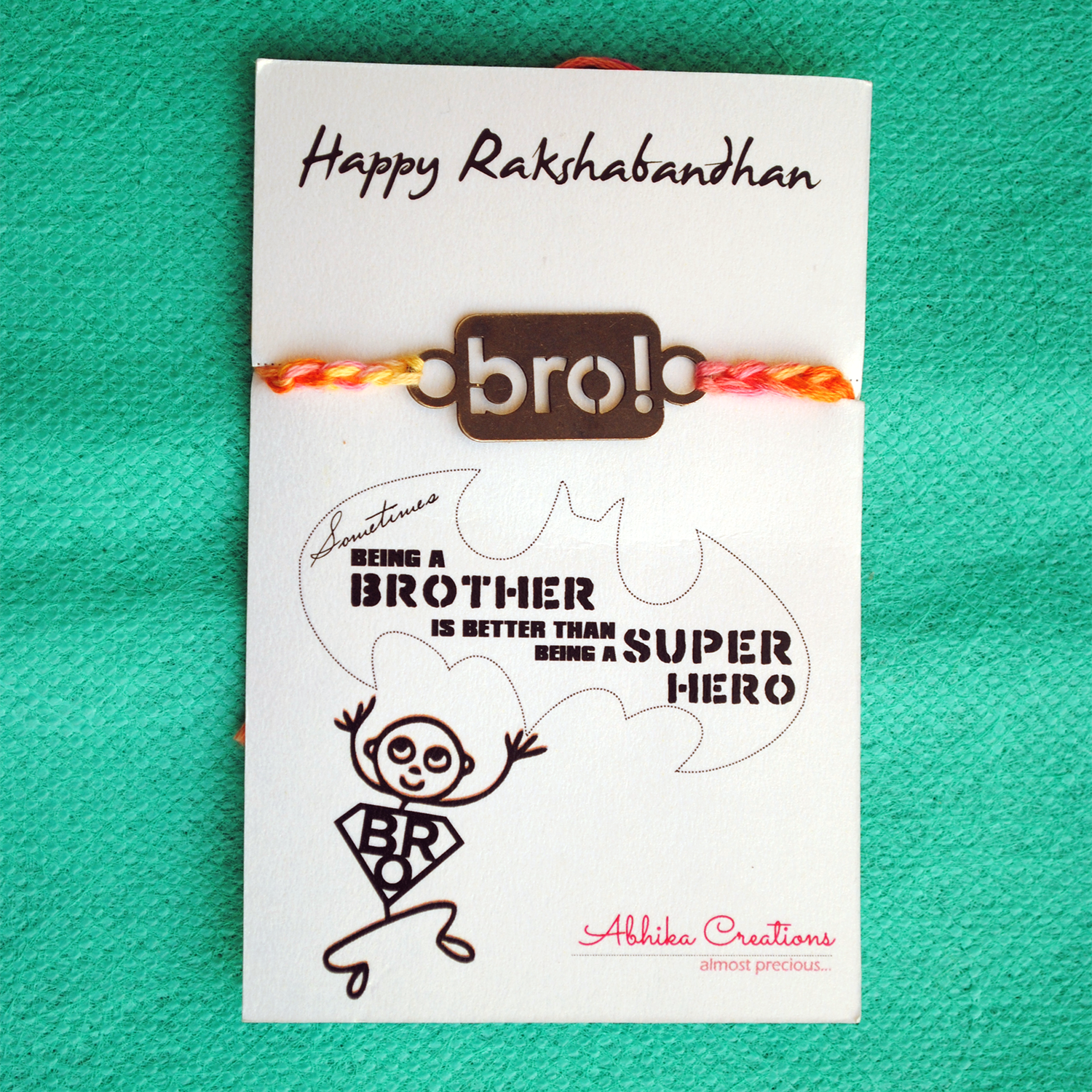 BeAbhika Best Rakhi Online Cheap Rakhi For Brother Express Shipping Available COD Online In India Send Rakhi To Brother Best Price In India Gift Delivery quirky funny rakhi