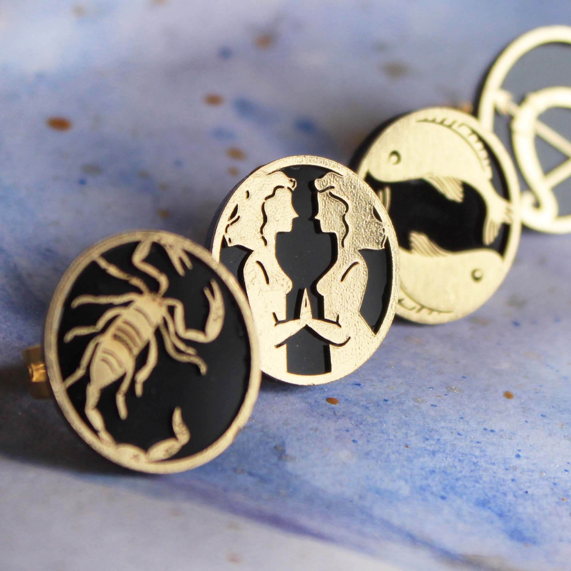 Laser Cut Zodiac Ring - BeAbhika.com