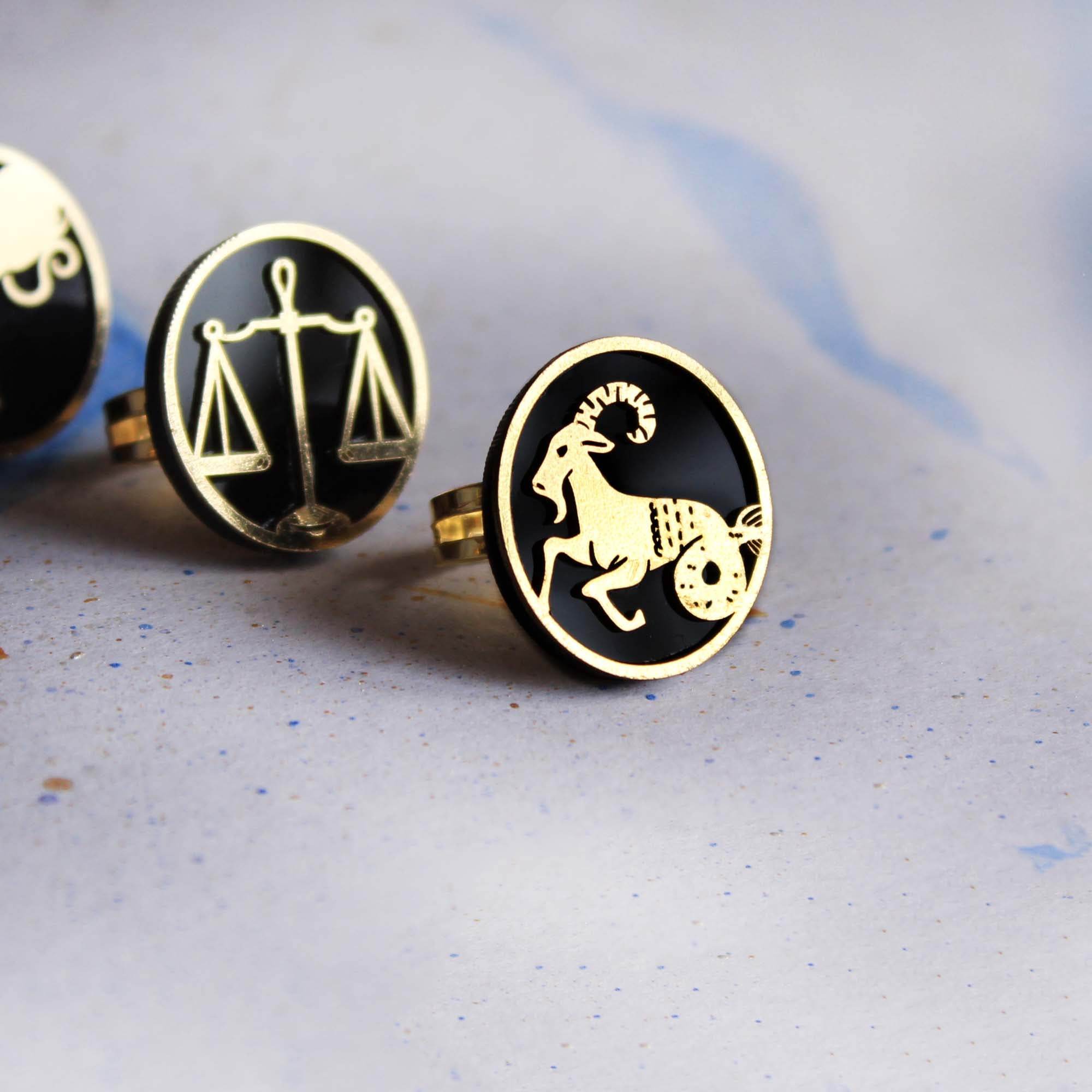 Laser Cut Zodiac Ring - BeAbhika.com