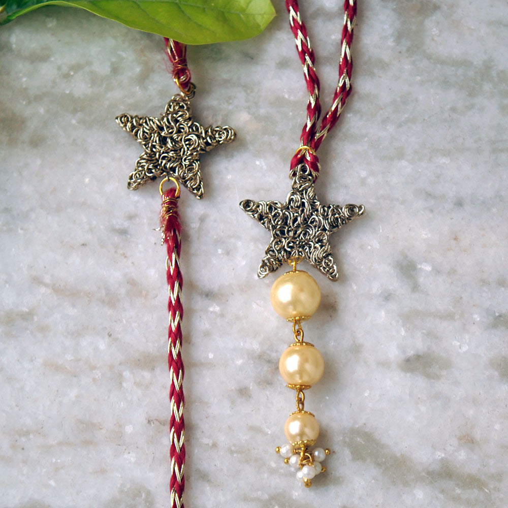 BeAbhika Bhai Bhabhi Rakhi Combo Set Designer Unique Rakshabandhan Rakhi Lumba Available In India At Best Price COD Express Shipping Send Rakhi Lumba To Abroad