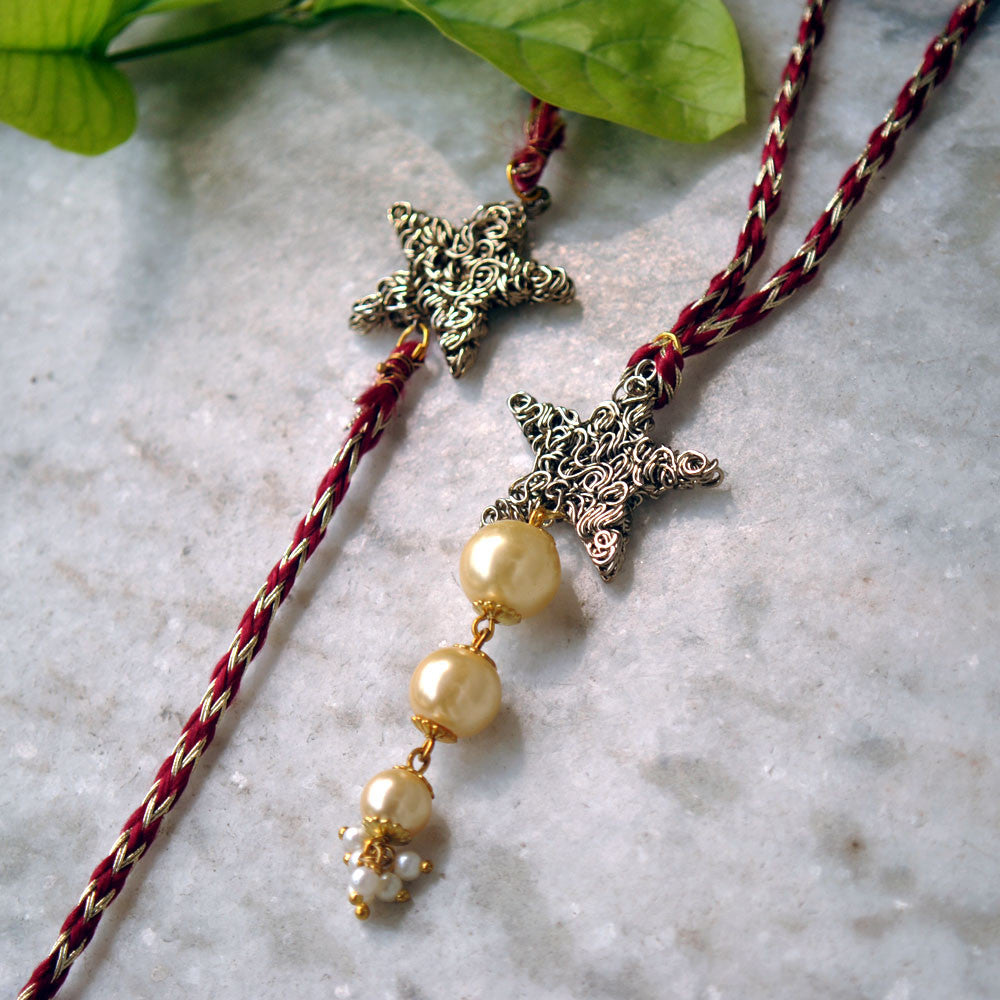 BeAbhika Bhai Bhabhi Rakhi Combo Set Designer Unique Rakshabandhan Rakhi Lumba Available In India At Best Price COD Express Shipping Send Rakhi Lumba To Abroad