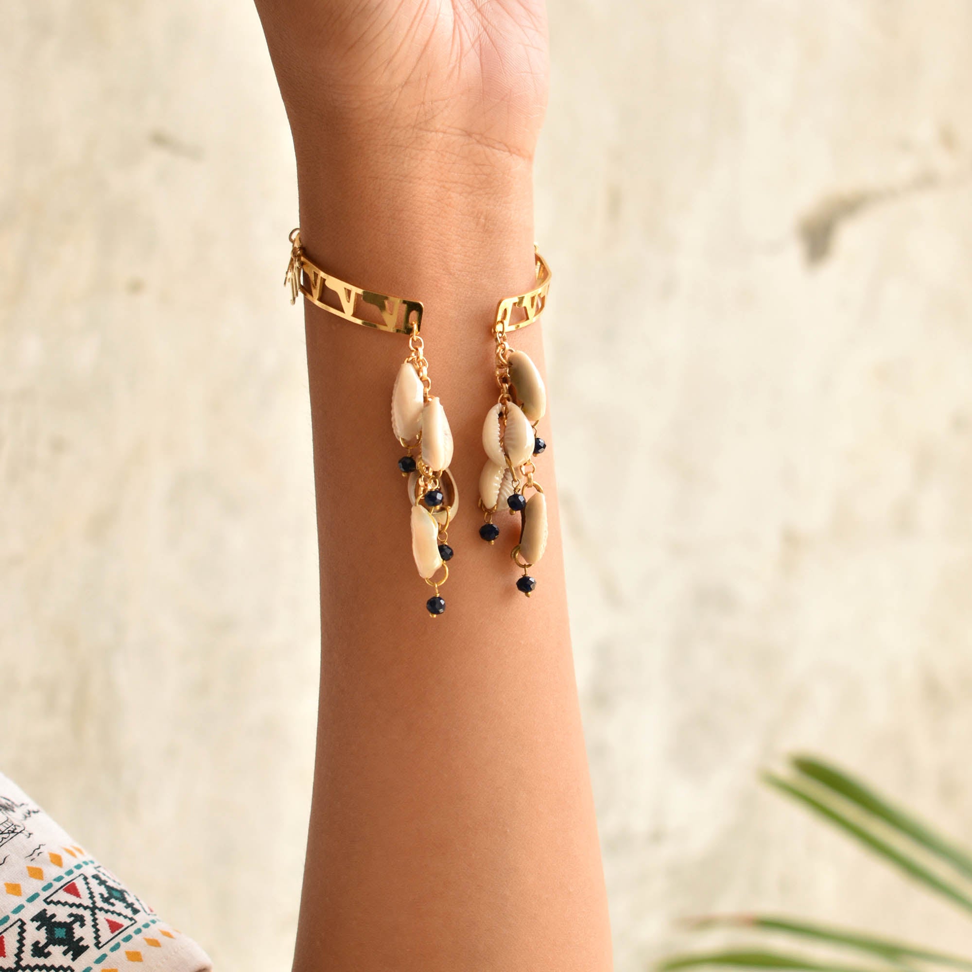 BeAbhika Gold Tone Adjustable Bracelet CustomiSend Name Lumba For Bhabhi Designer Unique PersonaliSend Name Sister In Law Rakhi Lumba Available In India Best Price Send Rakhi To Brother COD Available Express Shipping