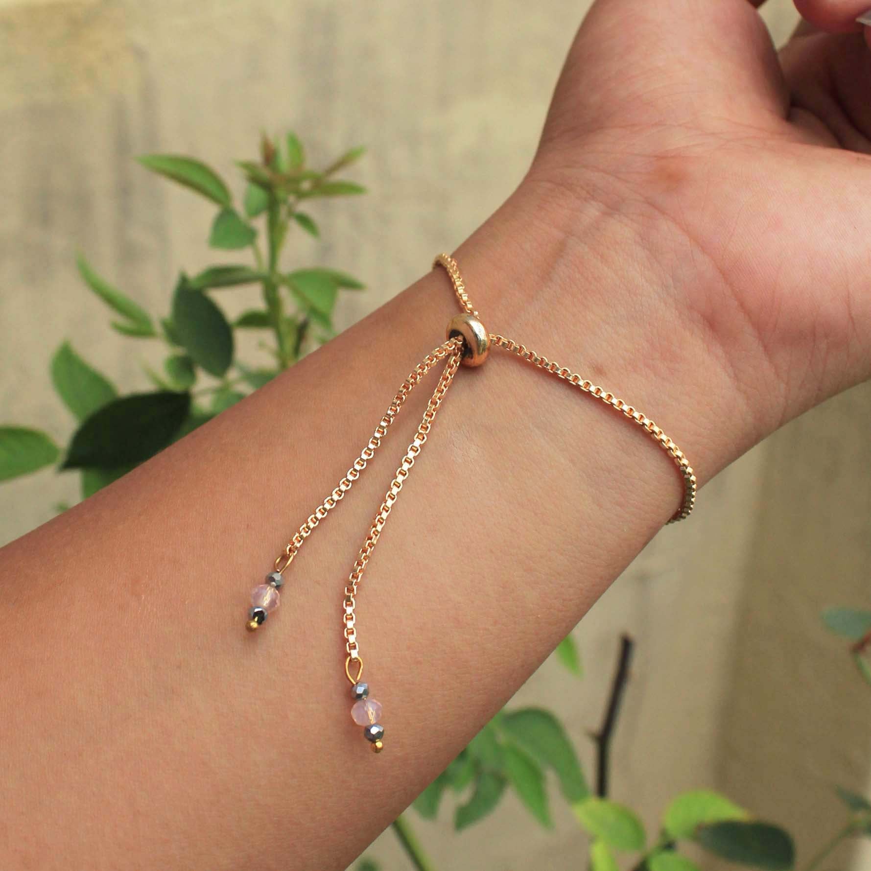 BeAbhika Gold Tone Bracelet Lumba Adjsutable Bhabhi Lumba Designer Unique Sister In Law Rakhi Available In India Best Price Send Rakhi To Brother Online COD Express Shipping Sister Rakhi
