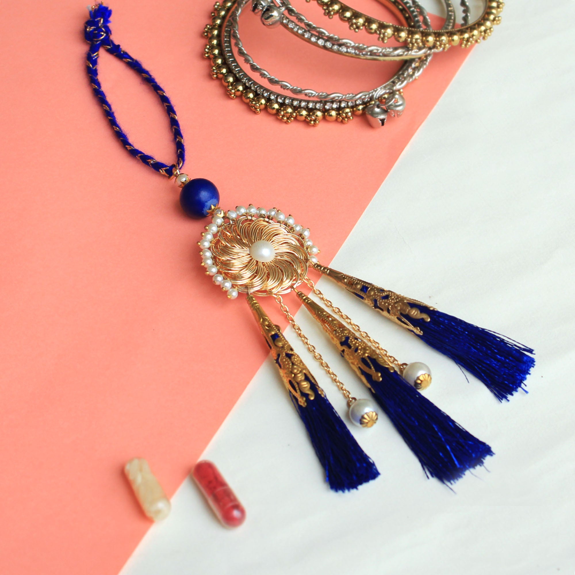 BeAbhika Bhai Bhabhi Rakhi Combo Set Designer Unique Rakshabandhan Rakhi Lumba Available In India At Best Price COD Express Shipping Send Rakhi Lumba To Abroad
