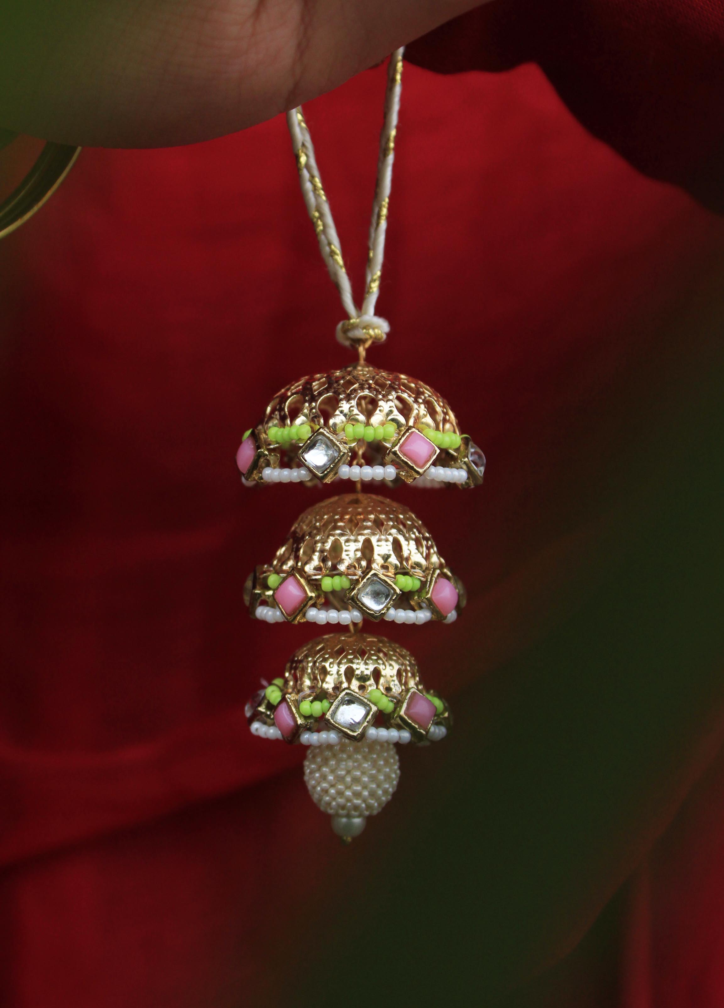 Jhumki Style Lumba