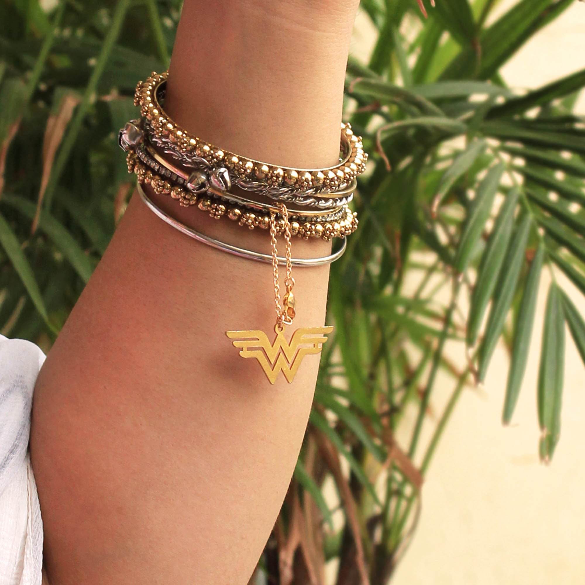Wonder Woman Watch Charm - BeAbhika.com