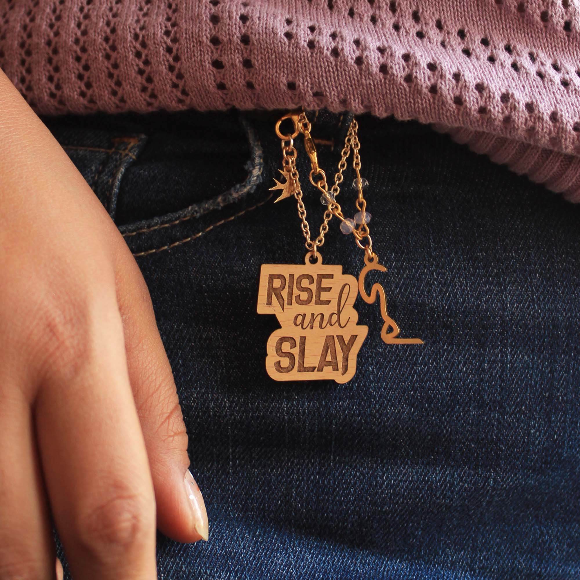 Rise & Slay Ammi Set Of 2 Watch Charms - BeAbhika.com