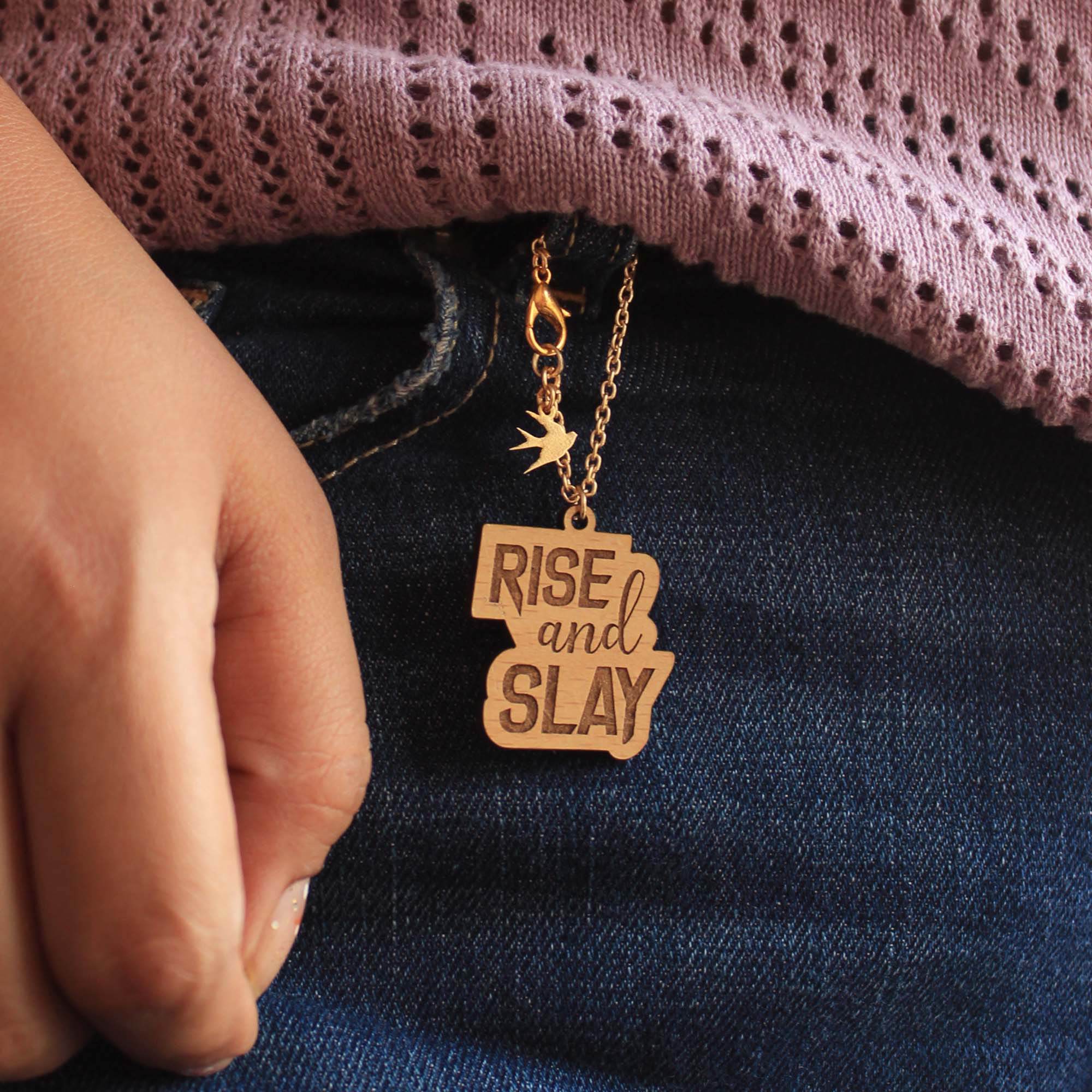 Rise & Slay Watch Charm - BeAbhika.com
