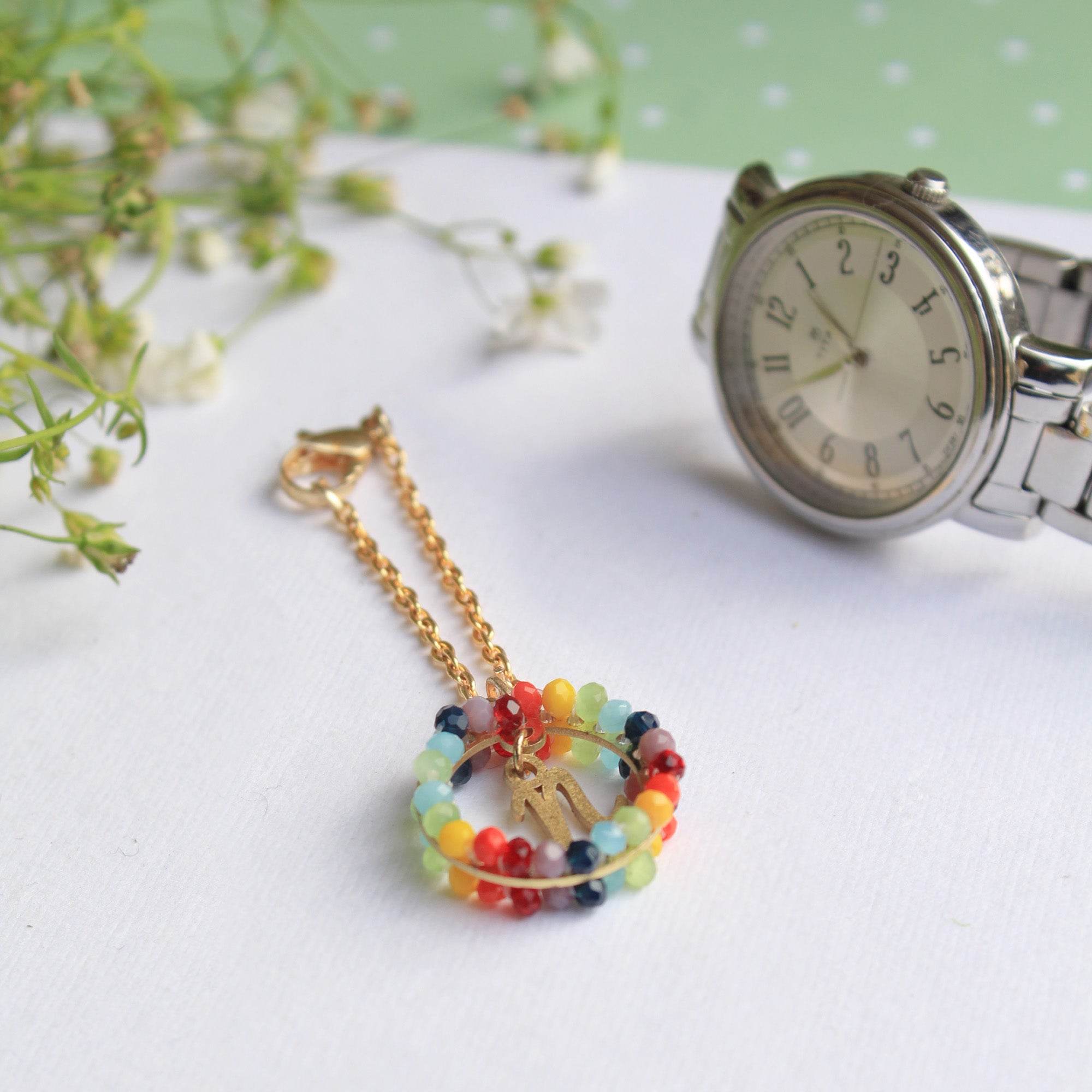 white pearls, golden laser cut & mixed alloy.
