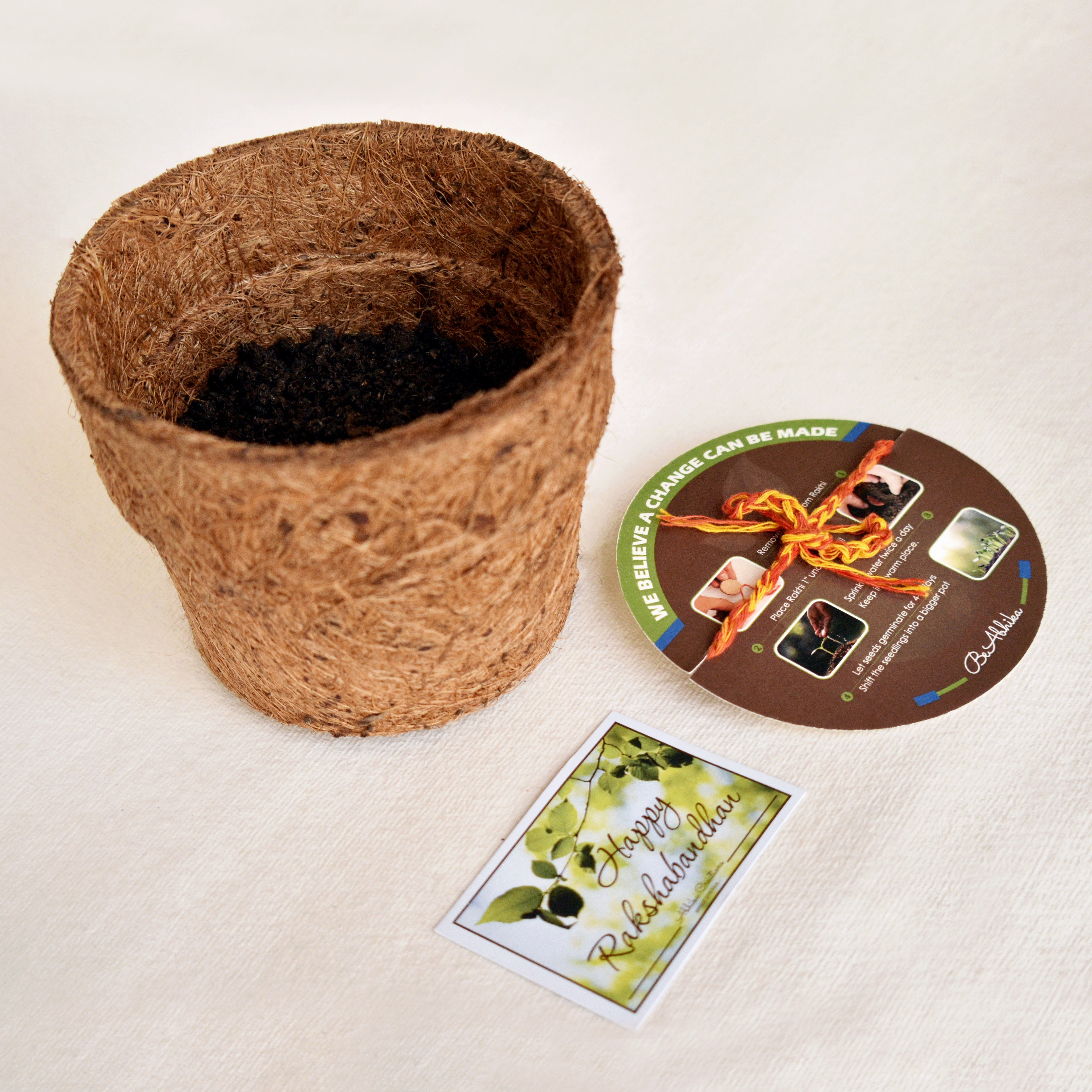 The Focused FIRE Clay Rakhi- "Elements of Life Collection"