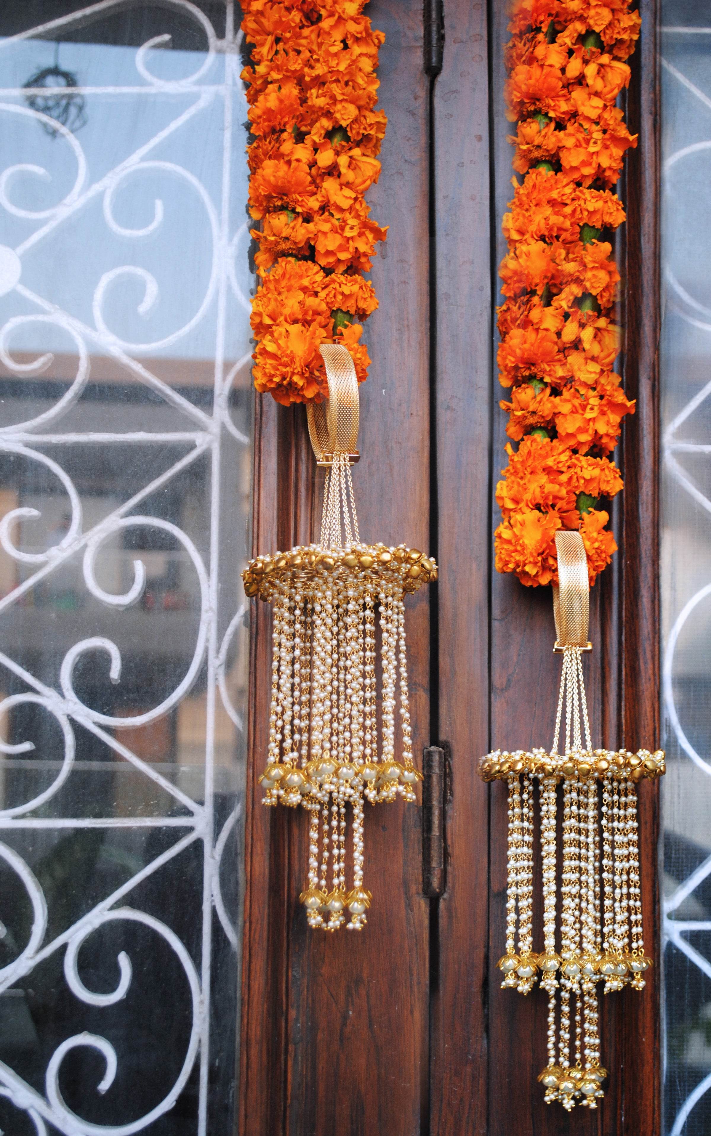 Customised Charms Golden Kaleere Punjabi Wedding Bridal Silver Kalira Personalised Golden Rose Gold Kaleera Traditional Designer Kalire