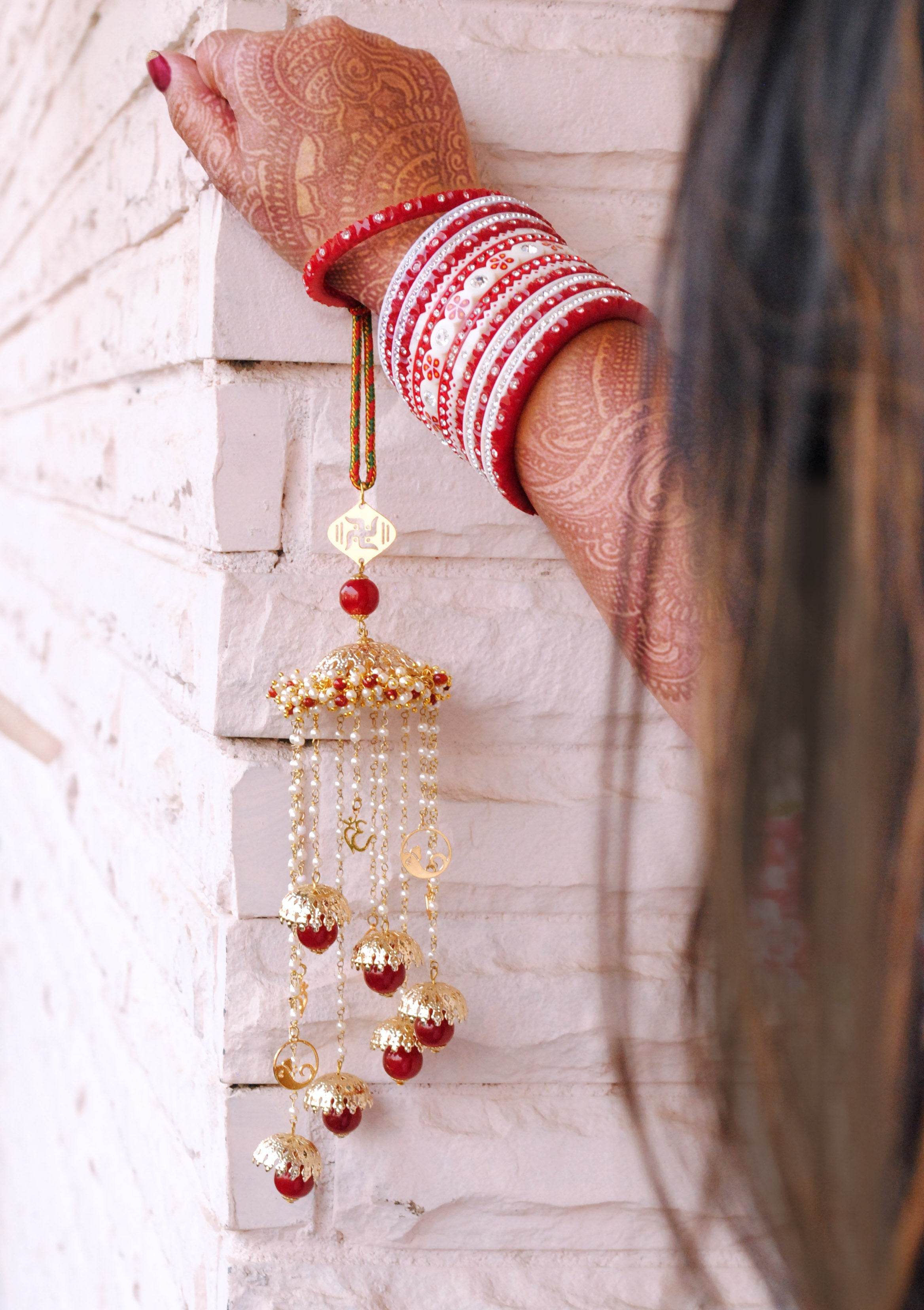 Customised Charms Golden Kaleere Punjabi Wedding Bridal Silver Kalira Personalised Golden Rose Gold Kaleera Traditional Designer Kalire