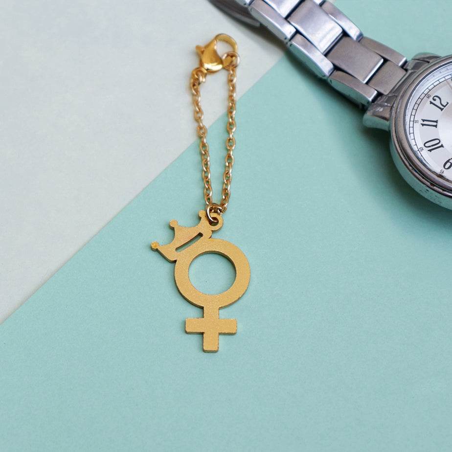 Laser cut mild steel watch charms accessories