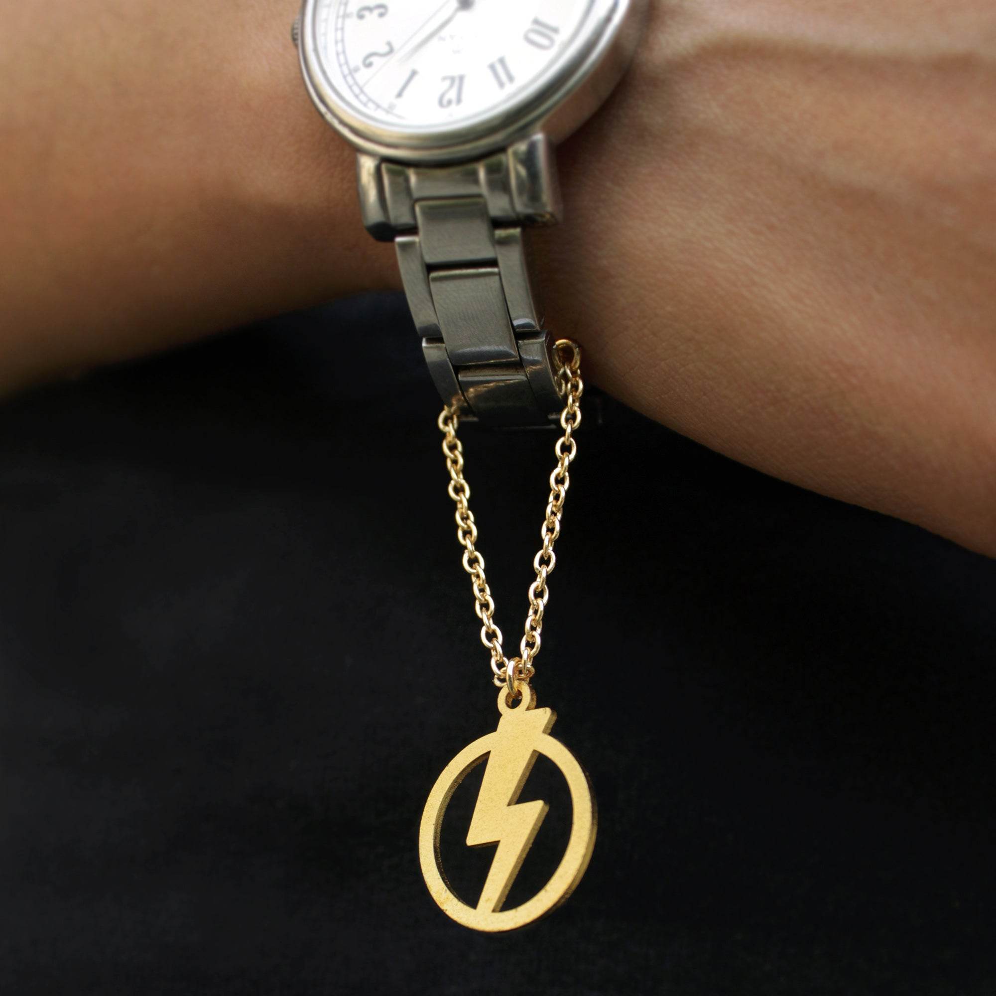 Laser cut mild steel watch charms accessories