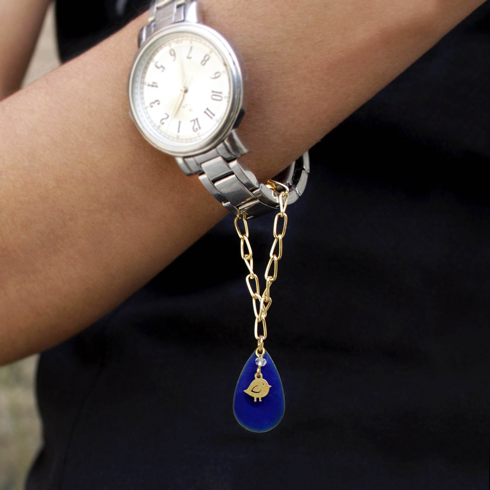 blue element beads watch chrams accessories