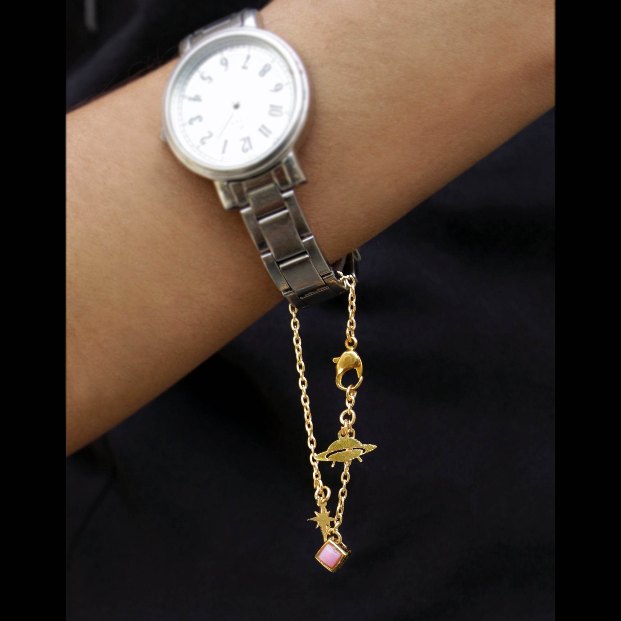 Laser cut mild steel watch chrams