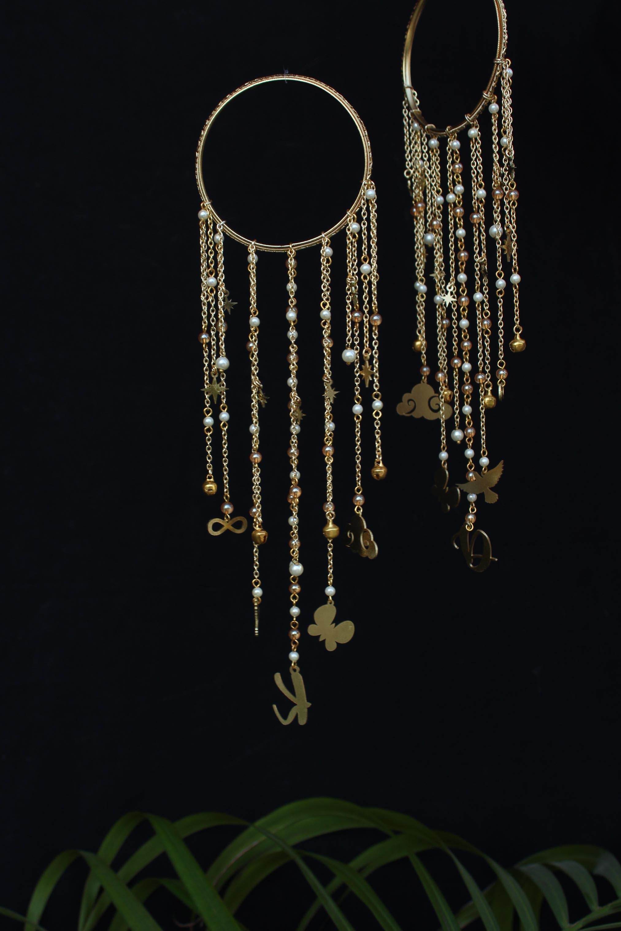 Customised Charms Golden Kaleere Punjabi Wedding Bridal Silver Kalira Personalised Golden Rose Gold Kaleera Traditional Designer Kalire