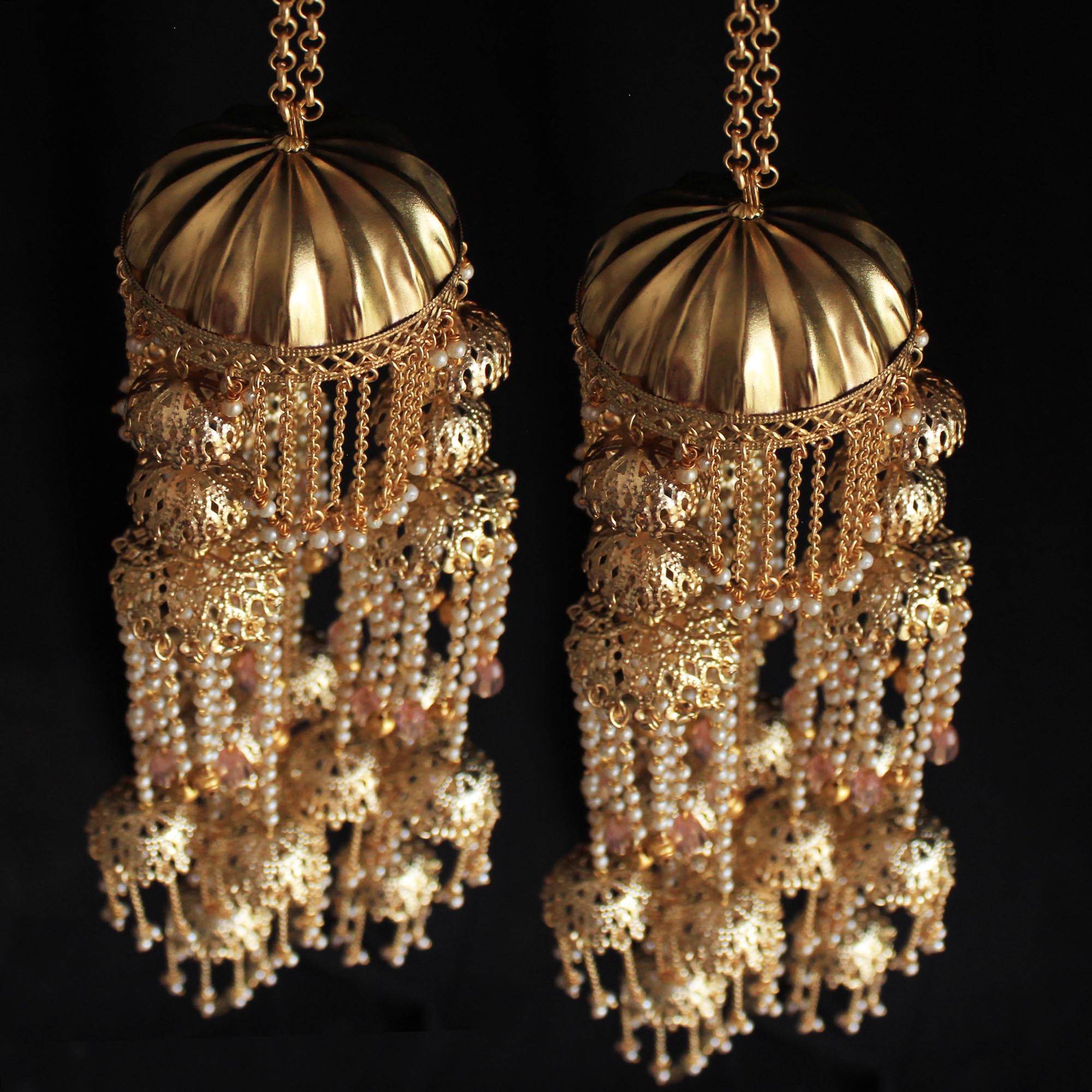 Customised Charms Golden Kaleere Punjabi Wedding Bridal Silver Kalira Personalised Golden Rose Gold Kaleera Traditional Designer Kalire