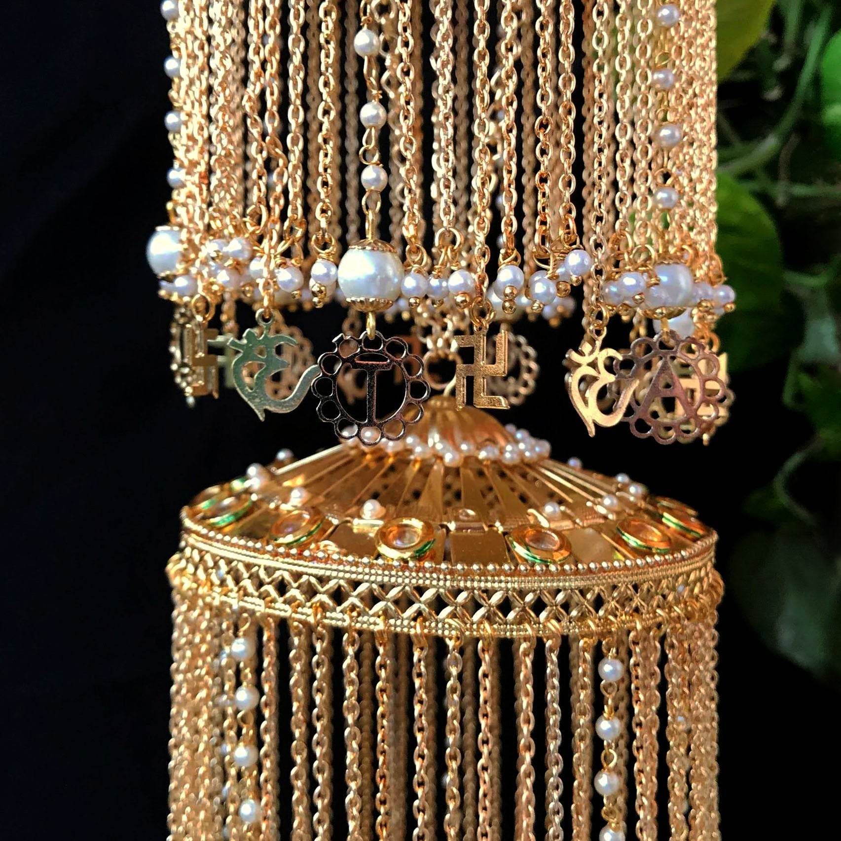 Customised Charms Golden Kaleere Punjabi Wedding Bridal Silver Kalira Personalised Golden Rose Gold Kaleera Traditional Designer Kalire
