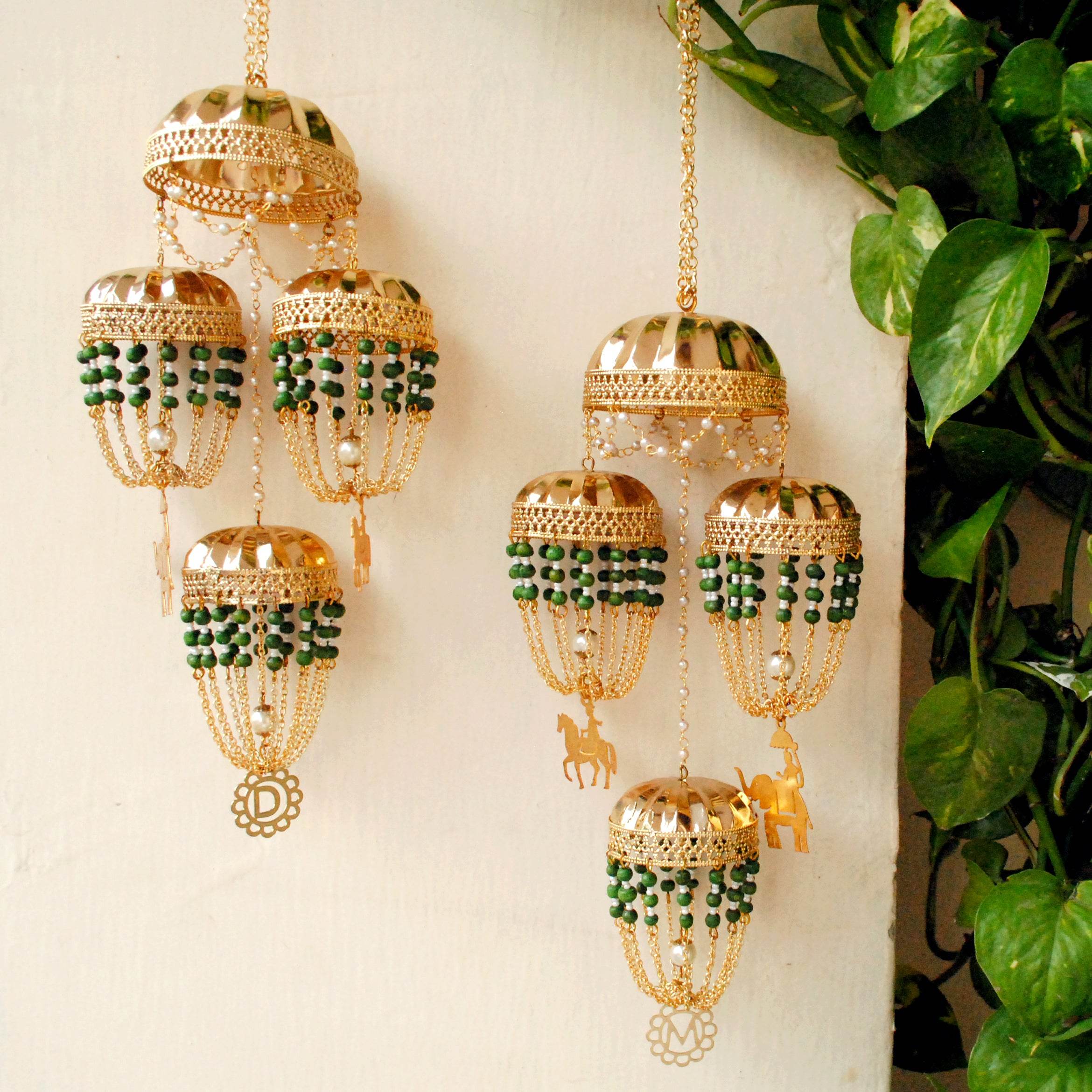 Customised Charms Golden Kaleere Punjabi Wedding Bridal Silver Kalira Personalised Golden Rose Gold Kaleera Traditional Designer Kalire