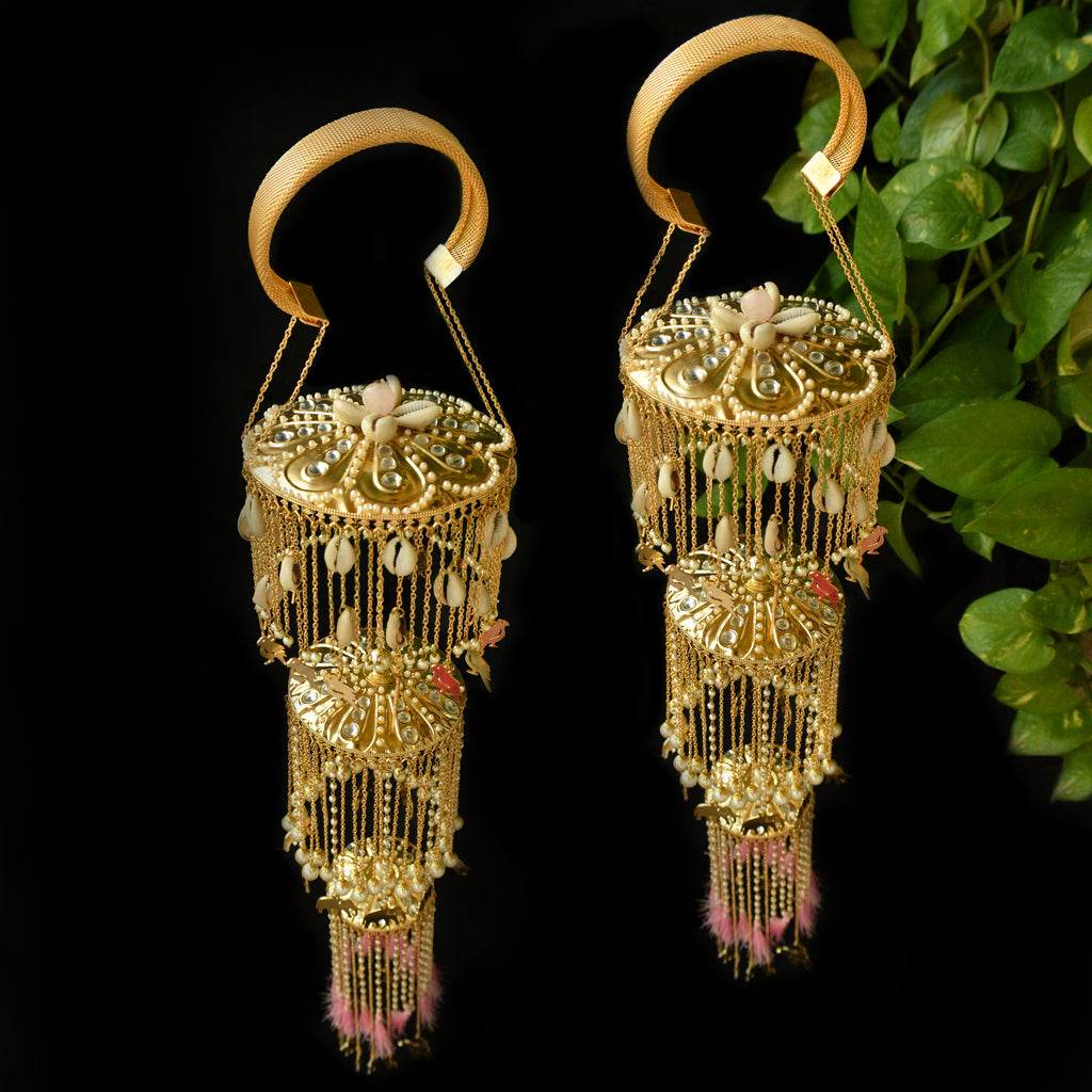 Customised Charms Golden Kaleere Punjabi Wedding Bridal Silver Kalira Personalised Golden Rose Gold Kaleera Traditional Designer Kalire