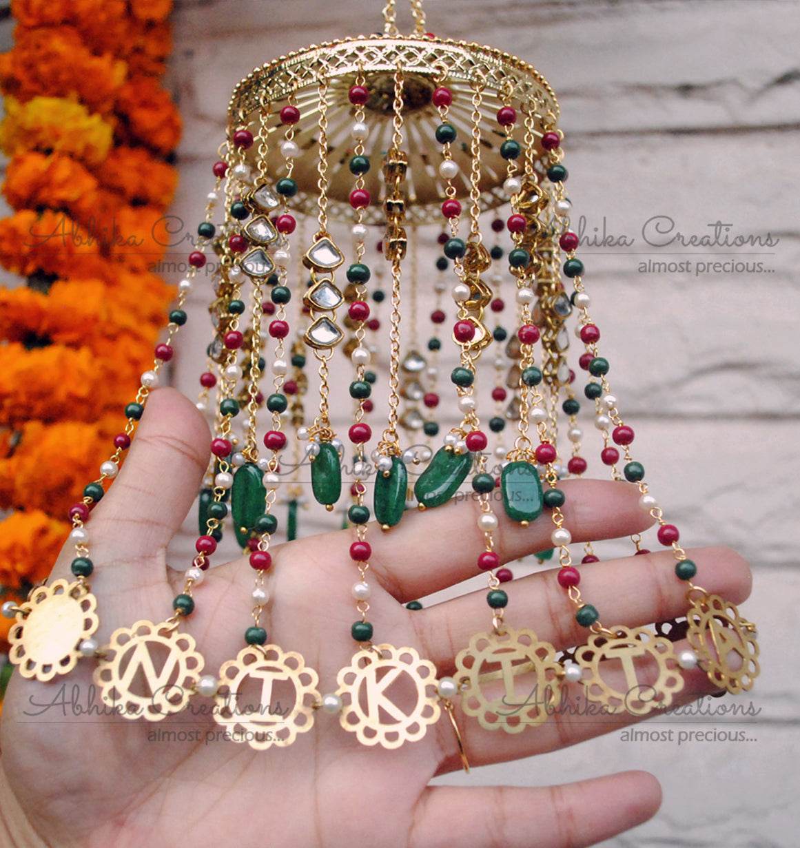 Customised Charms Golden Kaleere Punjabi Wedding Bridal Silver Kalira Personalised Golden Rose Gold Kaleera Traditional Designer Kalire