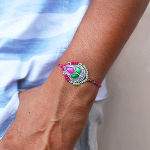 Regal Blossom Vivid Vintage Rakhi