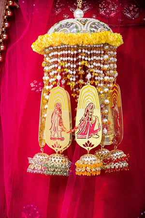 Customised Charms Golden Kaleere Punjabi Wedding Bridal Silver Kalira Personalised Golden Rose Gold Kaleera Traditional Designer Kalire