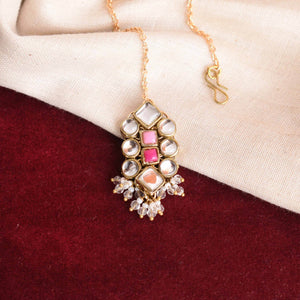 Enamoured kundan mangtikka - BeAbhika.com