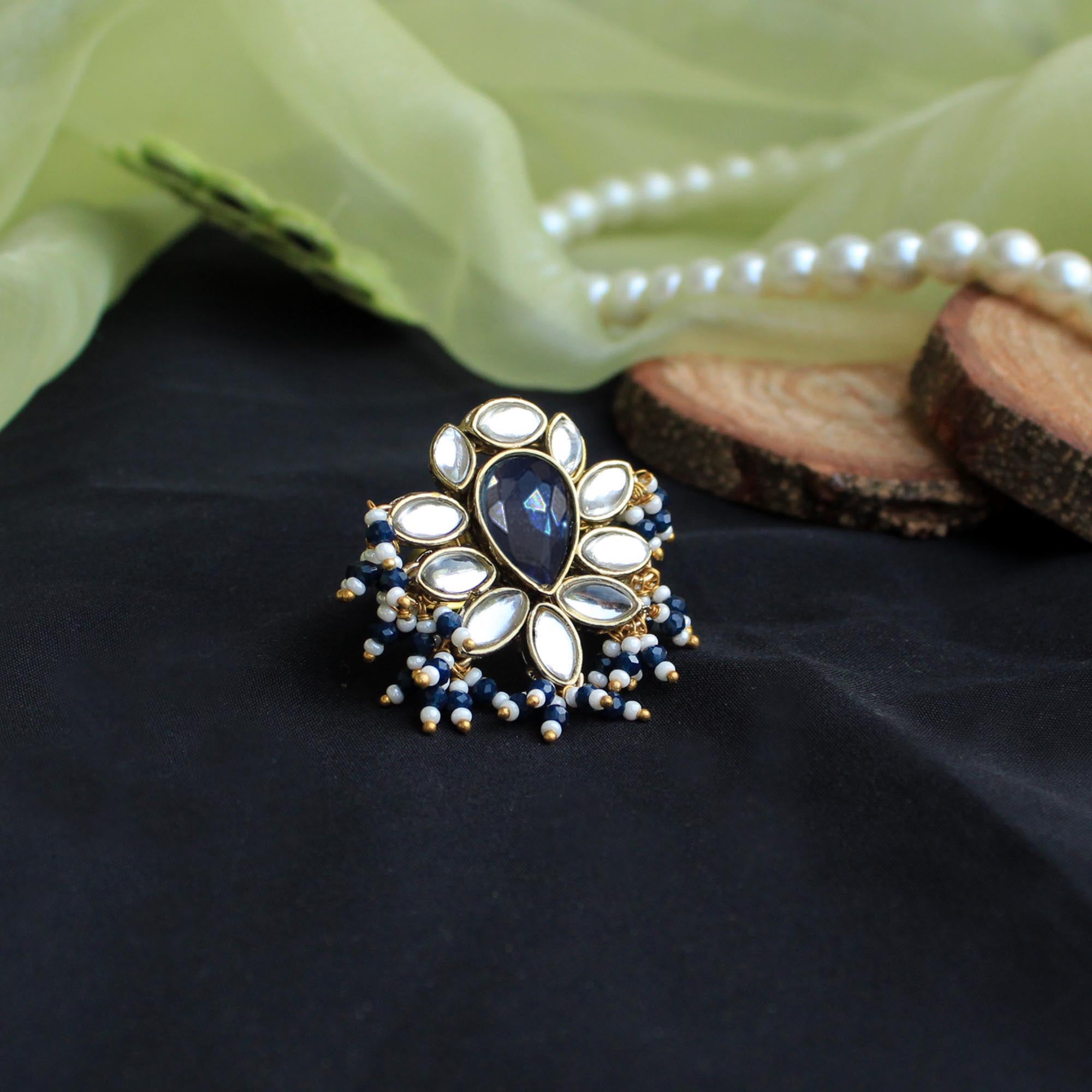 Floral Grace Ring & Earring Set