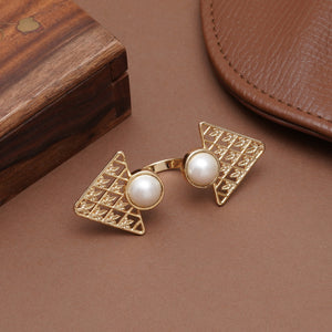 Pearl Geometric Statement Ring