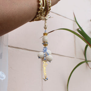 BeAbhika Full Name Customised Lumba For bhabhi Personalised Name Bracelet Unique Designer Sister In Law Bhabhi Rakhi Available In India Best Price Online COD Express Shipping Send Rakhi To Brother