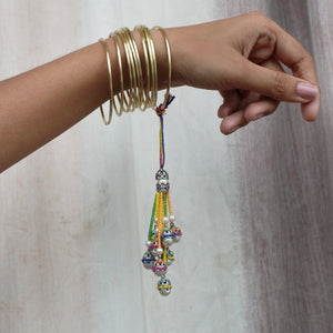 Colorful Harmony Vivid Vintage Rakhi Lumba Set