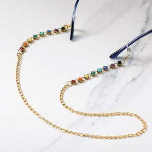 Pink Color Ladies Spectacles Chain Eyeglasses Holder Girls Air pods Holder Apple Air pods Chain Green Color Sun Glasses Women Eye Wear Blue Color Chain Running Airpods Holder Chain