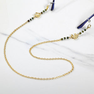 Pink Color Ladies Spectacles Chain Eyeglasses Holder Girls Air pods Holder Apple Air pods Chain Green Color Sun Glasses Women Eye Wear Blue Color Chain Running Airpods Holder Chain