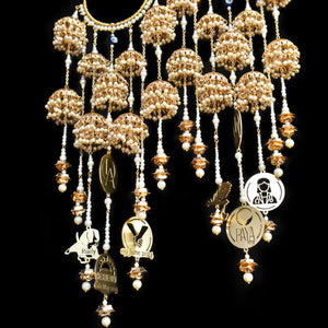 Personalised Charms Jhumki With Bangle Kaleere