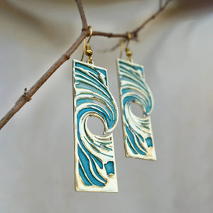 Traditional Kundan earrings in gold-tone, perfect for weddings and festive wear