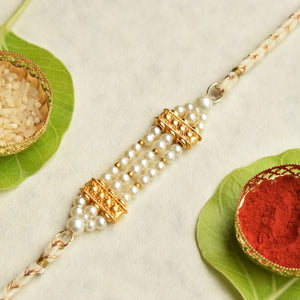 Pearl Harmony Rakhi