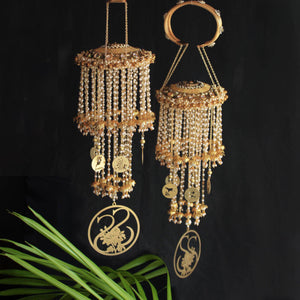 Customised Charms Golden Kaleere Punjabi Wedding Bridal Silver Kalira Personalised Golden Rose Gold Kaleera Traditional Designer Kalire