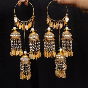 Crystal Dome & Leaf Charm Kaleere Set