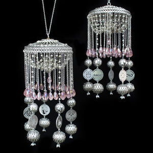 Personalized Pearl & Crystal Chandelier Kaleere